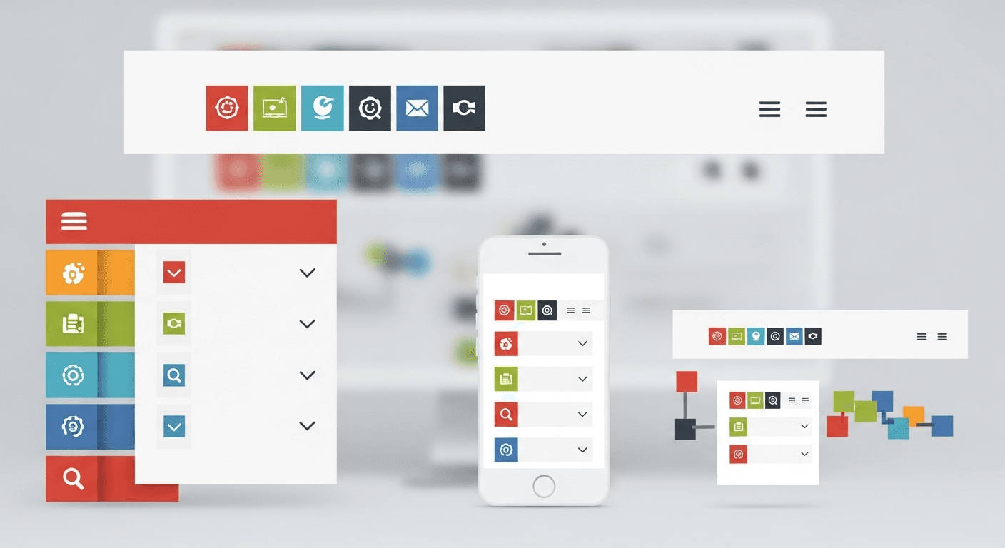 Menu na stronie internetowej - przewodnik po typach nawigacji